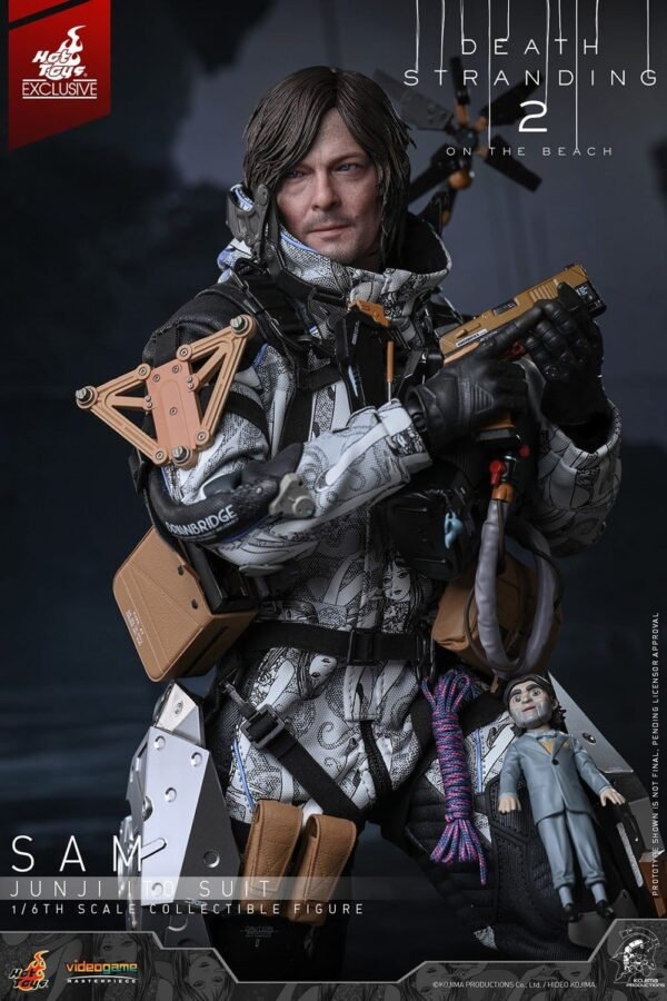 Hot Toys - Death Stranding 2: On the beach - Sam Artisan Junji Ito ver. (VGM90AE) - Imagen 9