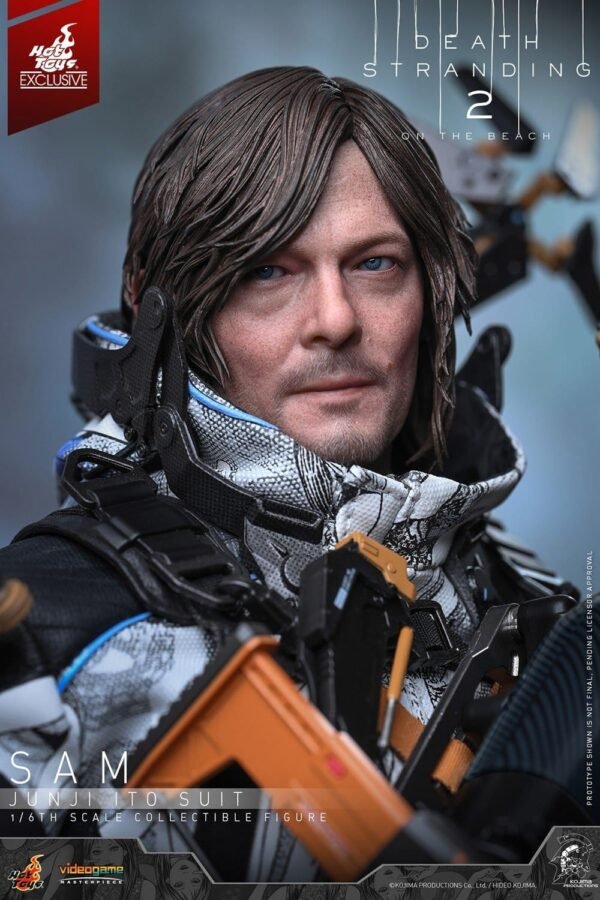 Hot Toys - Death Stranding 2: On the beach - Sam Artisan Junji Ito ver. (VGM90AE) - Imagen 10