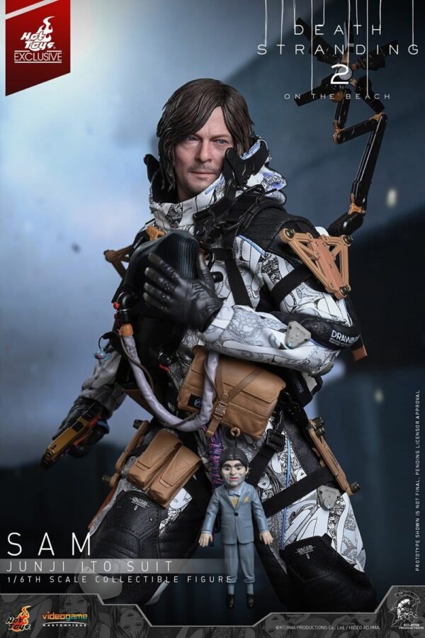 Hot Toys - Death Stranding 2: On the beach - Sam Artisan Junji Ito ver. (VGM90AE) - Imagen 19