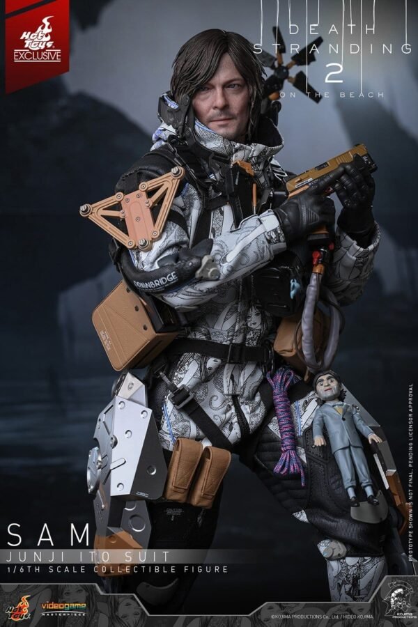 Hot Toys - Death Stranding 2: On the beach - Sam Artisan Junji Ito ver. (VGM90AE) - Imagen 15