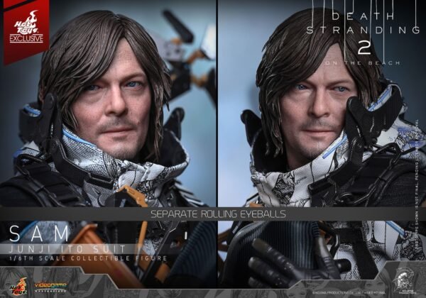 Hot Toys - Death Stranding 2: On the beach - Sam Artisan Junji Ito ver. (VGM90AE) - Imagen 2