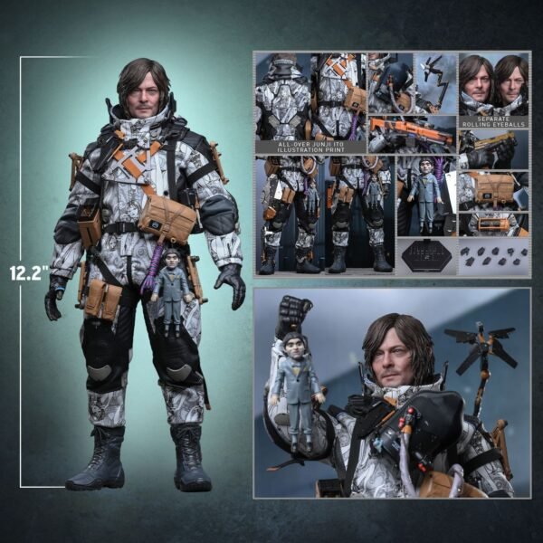 Hot Toys - Death Stranding 2: On the beach - Sam Artisan Junji Ito ver. (VGM90AE) - Imagen 17