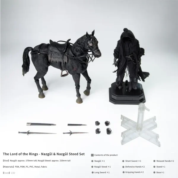 Nottaa Extreme x Yuanye Culture - The Lord of the Rings - Nazgul & Horse - Imagen 2