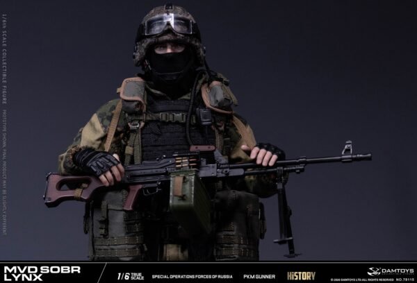 Damtoys - Russian Armed Forces - MVD Sobr Lynx PKM - Imagen 21
