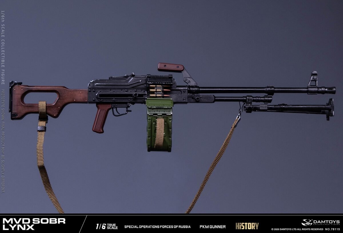 Damtoys - Russian Armed Forces - MVD Sobr Lynx PKM - Imagen 8
