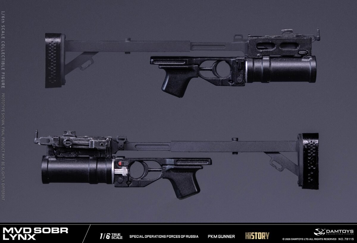 Damtoys - Russian Armed Forces - MVD Sobr Lynx PKM - Imagen 7