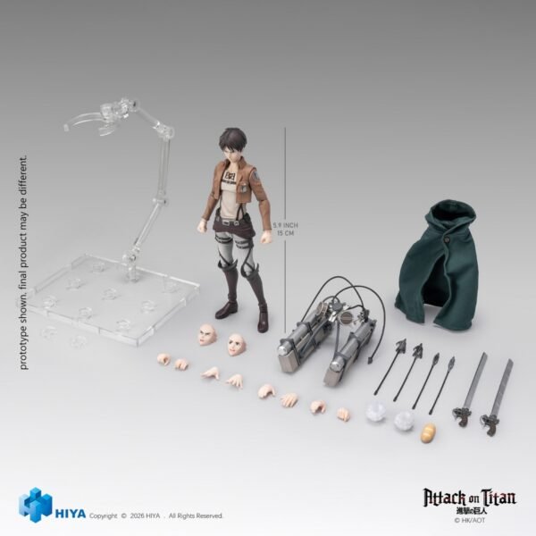 HIYA - Attack on Titans - Eren Jaeger & Levi Ackerman - Imagen 10
