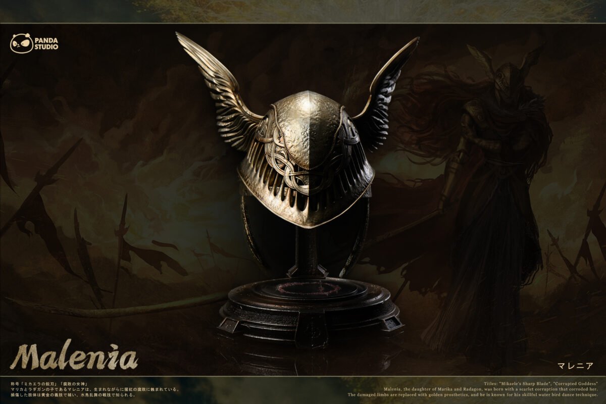 Panda Studio - Elden Ring - Malenia's Helmet - Imagen 7