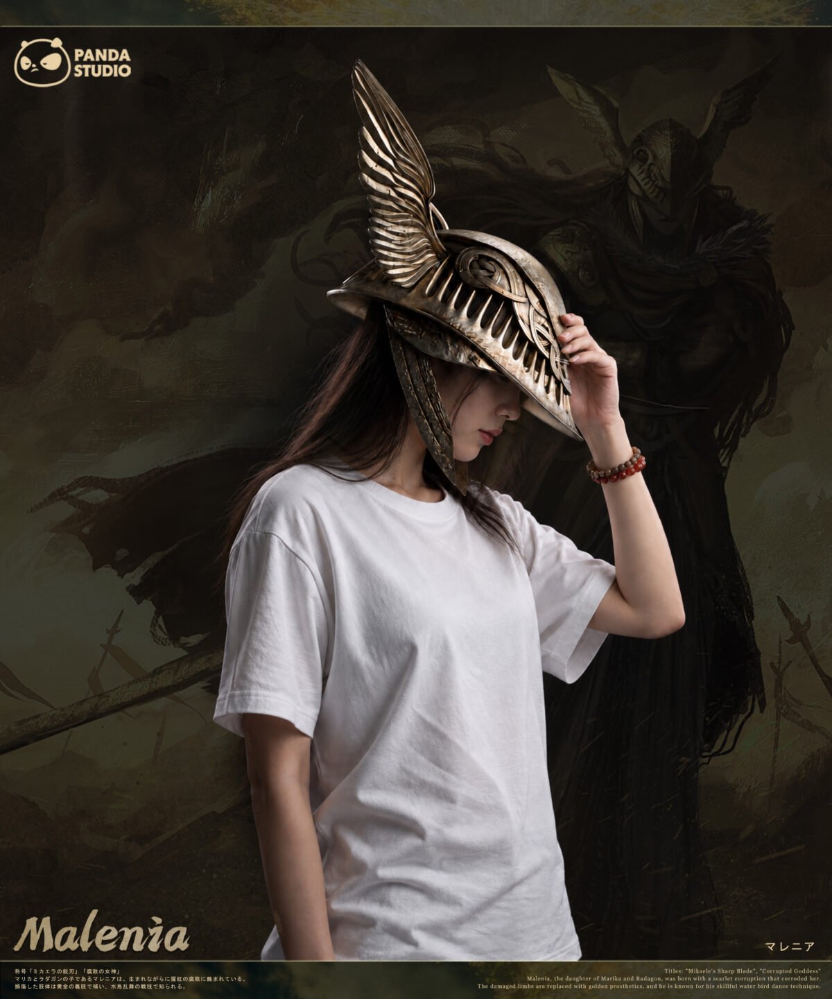 Panda Studio - Elden Ring - Malenia's Helmet - Imagen 6