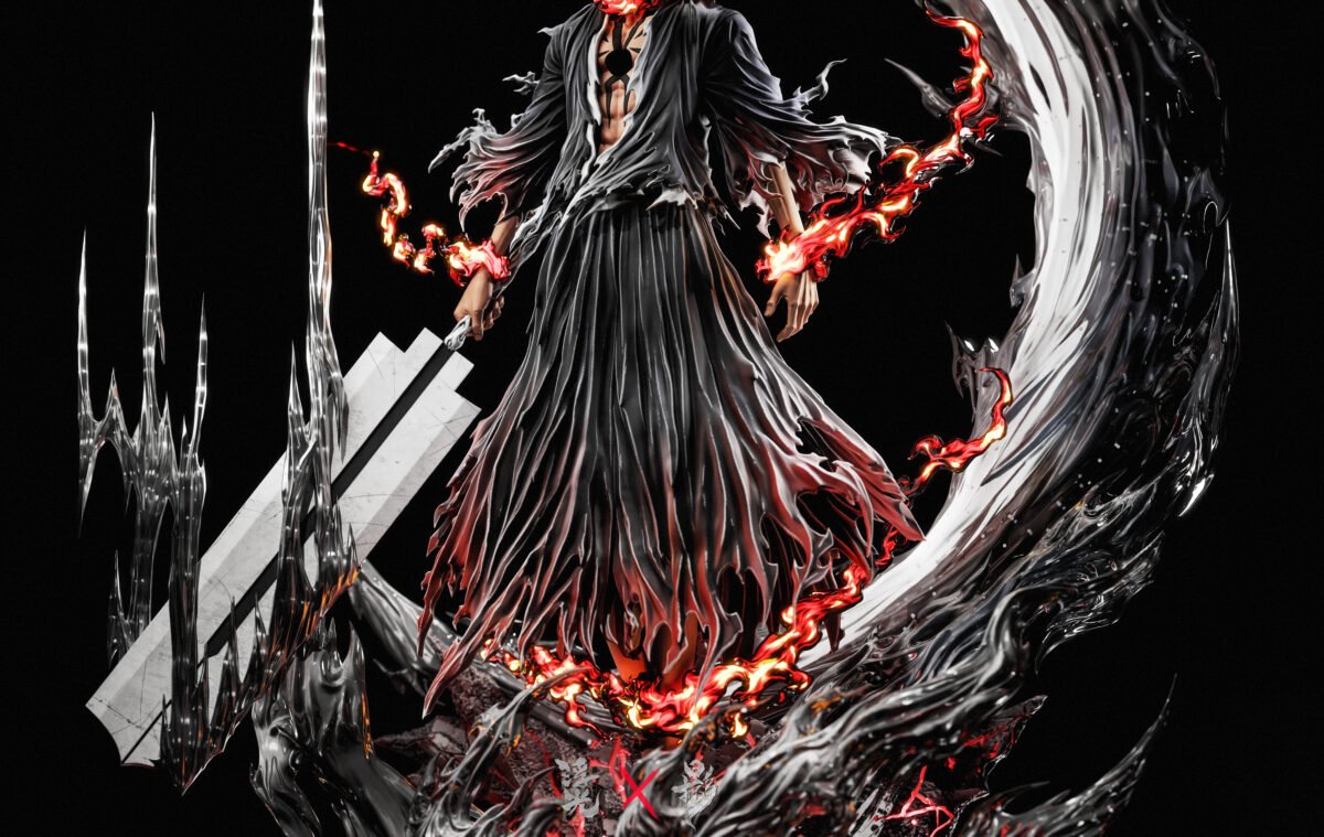 Fu Gang x Lue Ying Studio - Bleach - Kurosaki Ichigo Tensa Zangetsu (001) - Imagen 3