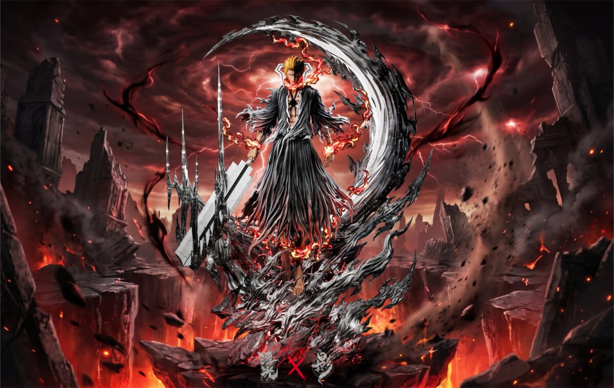 Fu Gang x Lue Ying Studio - Bleach - Kurosaki Ichigo Tensa Zangetsu (001) - Imagen 7