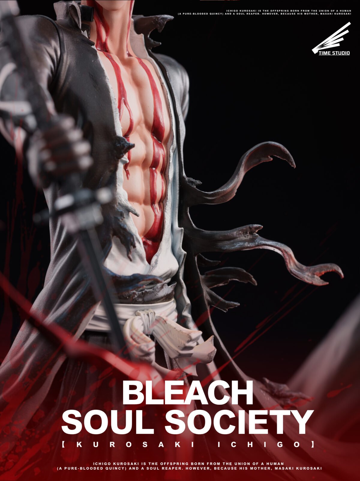 TIME Studio - Bleach - Kurosaki Ichigo (Bankai) - Imagen 9