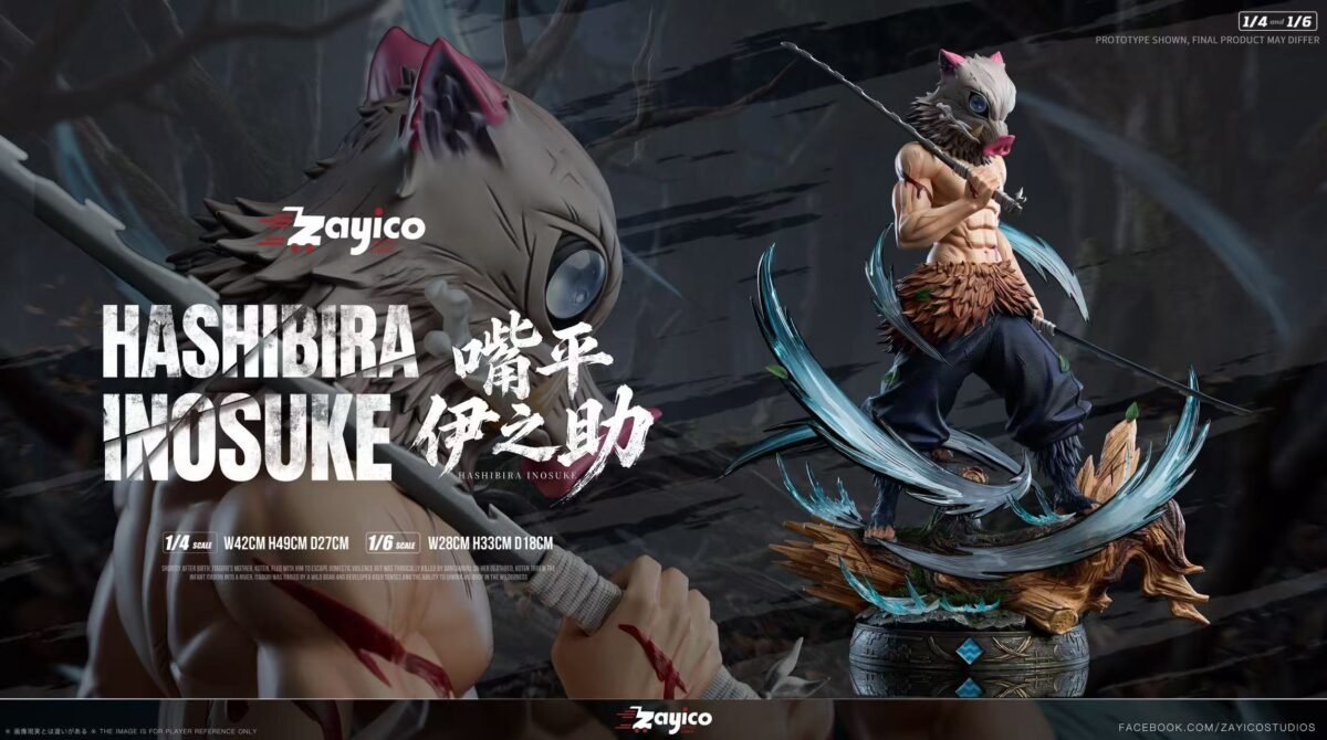 ZaYico Studio - Kimetsu no Yaiba - Hashibira Inosuke - Imagen 12