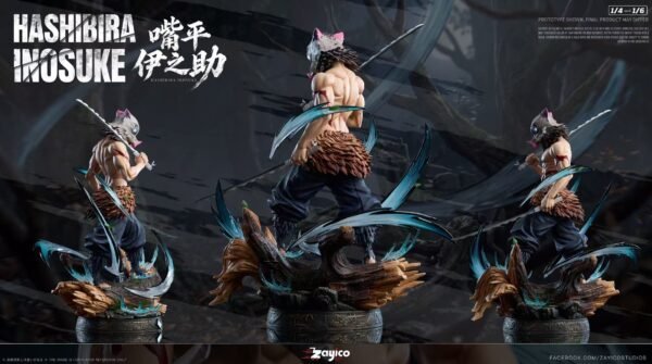 ZaYico Studio - Kimetsu no Yaiba - Hashibira Inosuke - Imagen 13