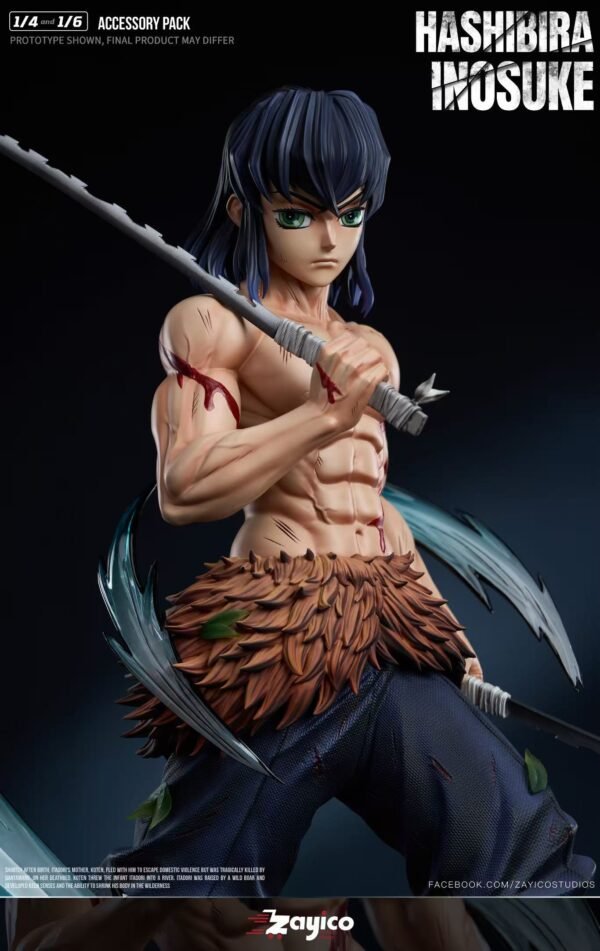 ZaYico Studio - Kimetsu no Yaiba - Hashibira Inosuke - Imagen 9