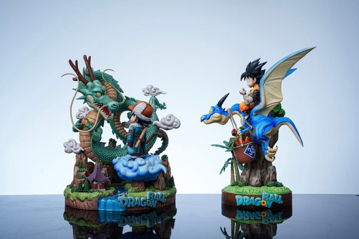 SO Studio - Dragon Ball Z - Kid Goku with Shenron - Imagen 3