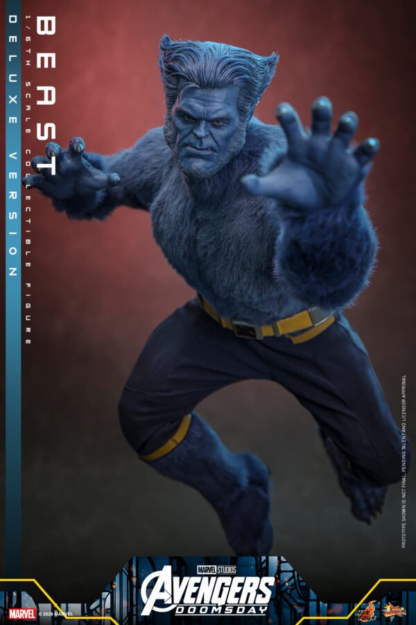 Hot Toys - Marvel Movies - Avengers: Doomsday - Beast Deluxe (MMS921) - Imagen 11