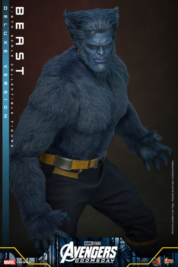 Hot Toys - Marvel Movies - Avengers: Doomsday - Beast Deluxe (MMS921) - Imagen 12