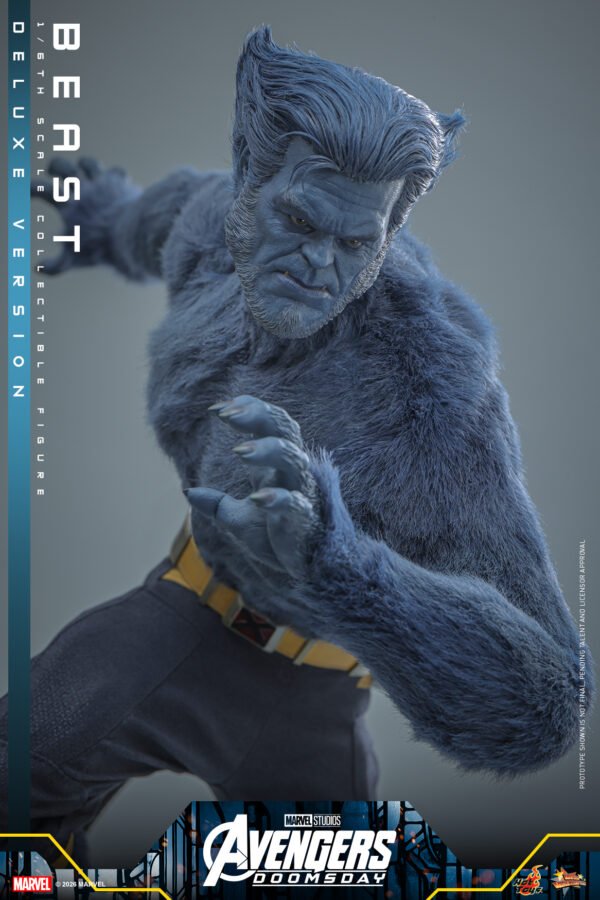 Hot Toys - Marvel Movies - Avengers: Doomsday - Beast Deluxe (MMS921) - Imagen 15
