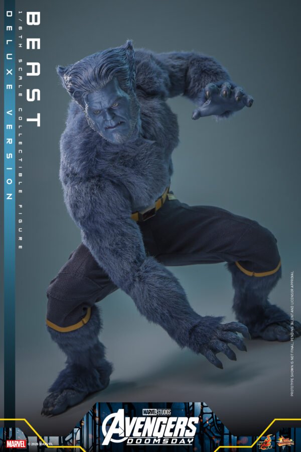 Hot Toys - Marvel Movies - Avengers: Doomsday - Beast Deluxe (MMS921) - Imagen 16