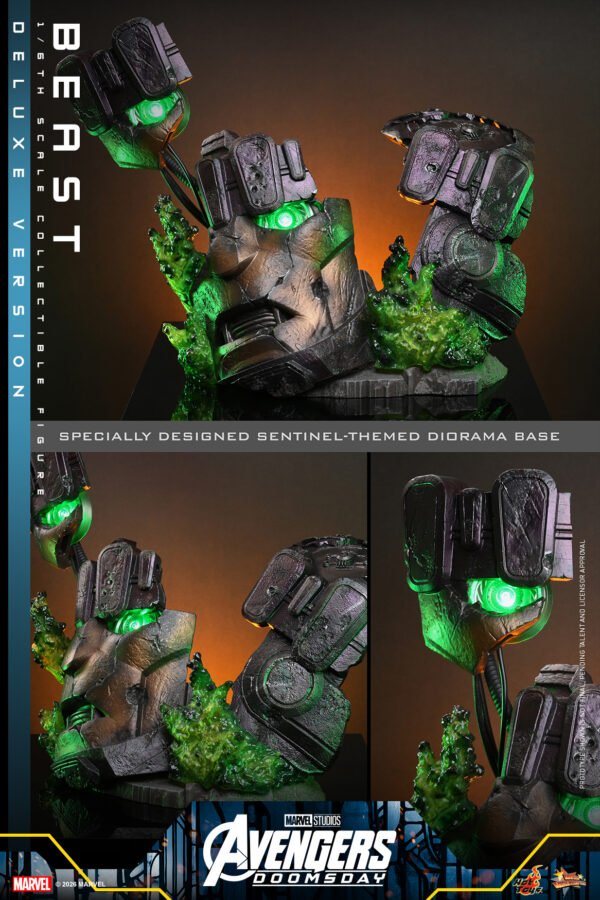 Hot Toys - Marvel Movies - Avengers: Doomsday - Beast Deluxe (MMS921) - Imagen 19