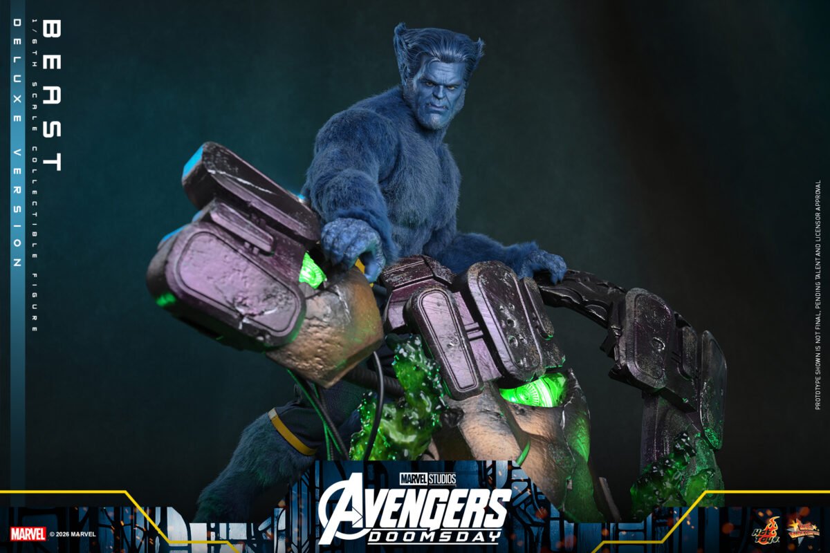 Hot Toys - Marvel Movies - Avengers: Doomsday - Beast Deluxe (MMS921) - Imagen 6
