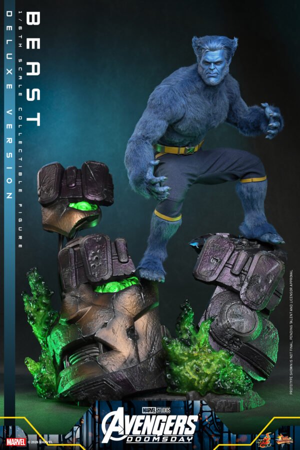 Hot Toys - Marvel Movies - Avengers: Doomsday - Beast Deluxe (MMS921) - Imagen 5