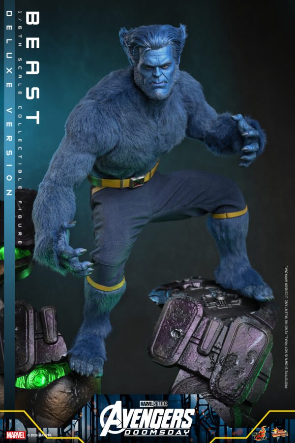Hot Toys - Marvel Movies - Avengers: Doomsday - Beast Deluxe (MMS921) - Imagen 8
