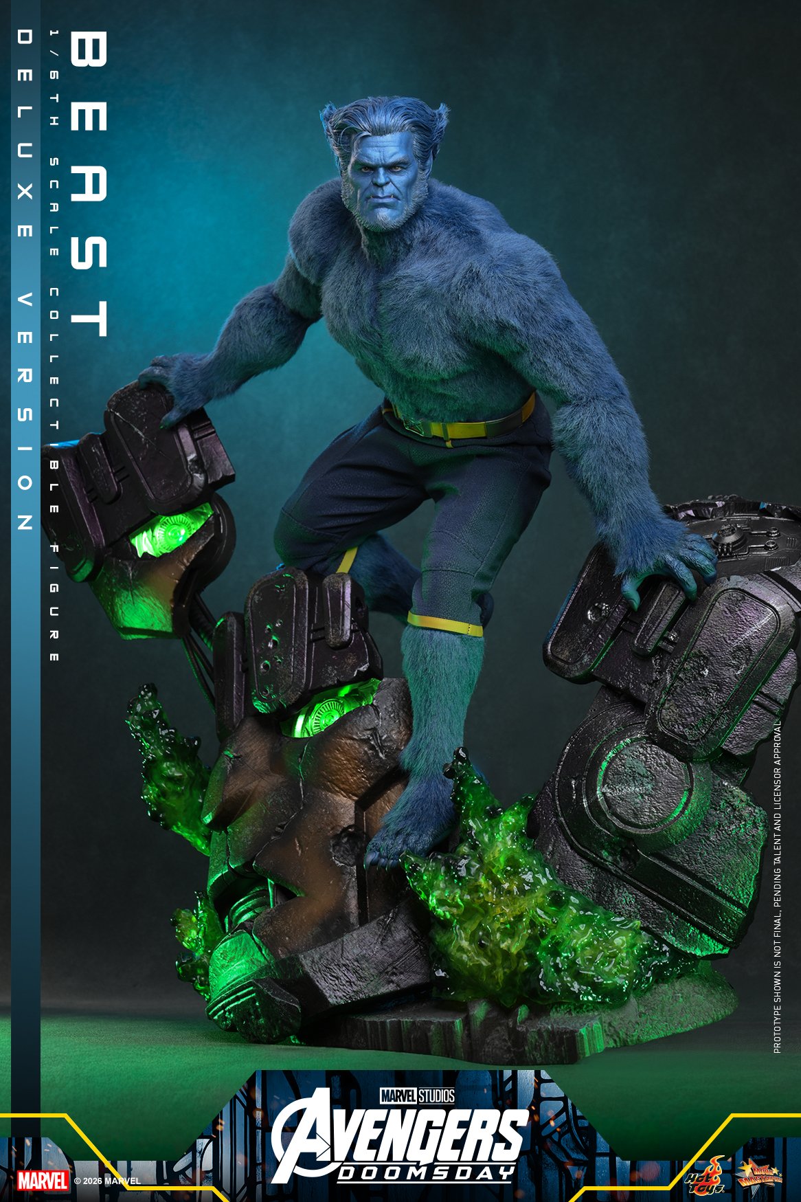 Hot Toys - A5 - Beast (Deluxe)_PR8 Hot Toys - Marvel Movies - Avengers: Doomsday - Beast Deluxe (MMS921) - Imagen 1