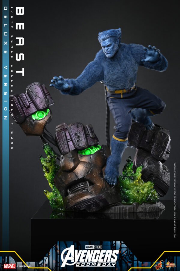 Hot Toys - Marvel Movies - Avengers: Doomsday - Beast Deluxe (MMS921) - Imagen 10