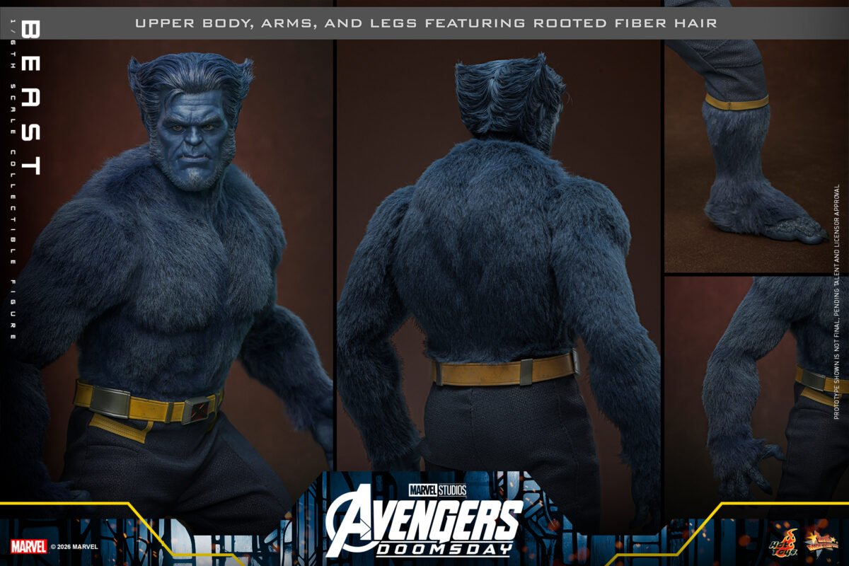 Hot Toys - Marvel Movies - Avengers: Doomsday - Beast (MMS920) - Imagen 18