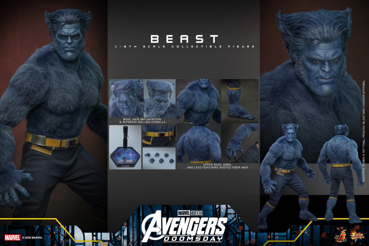 Hot Toys - Marvel Movies - Avengers: Doomsday - Beast (MMS920) - Imagen 2