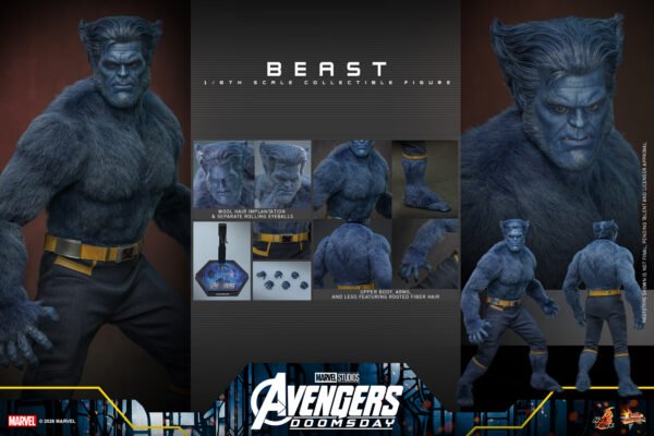 Hot Toys - Marvel Movies - Avengers: Doomsday - Beast (MMS920) - Imagen 2