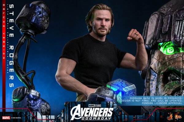 Hot Toys - Marvel Movies - Avengers: Doomsday - Captain America Deluxe (MMS929) - Imagen 17