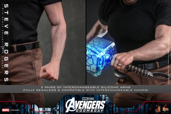 Hot Toys - Marvel Movies - Avengers: Doomsday - Captain America Deluxe (MMS929) - Imagen 14