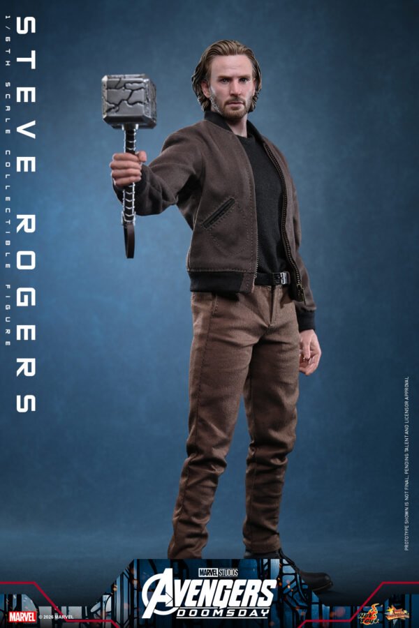 Hot Toys - Marvel Movies - Avengers: Doomsday - Captain America Deluxe (MMS929) - Imagen 5