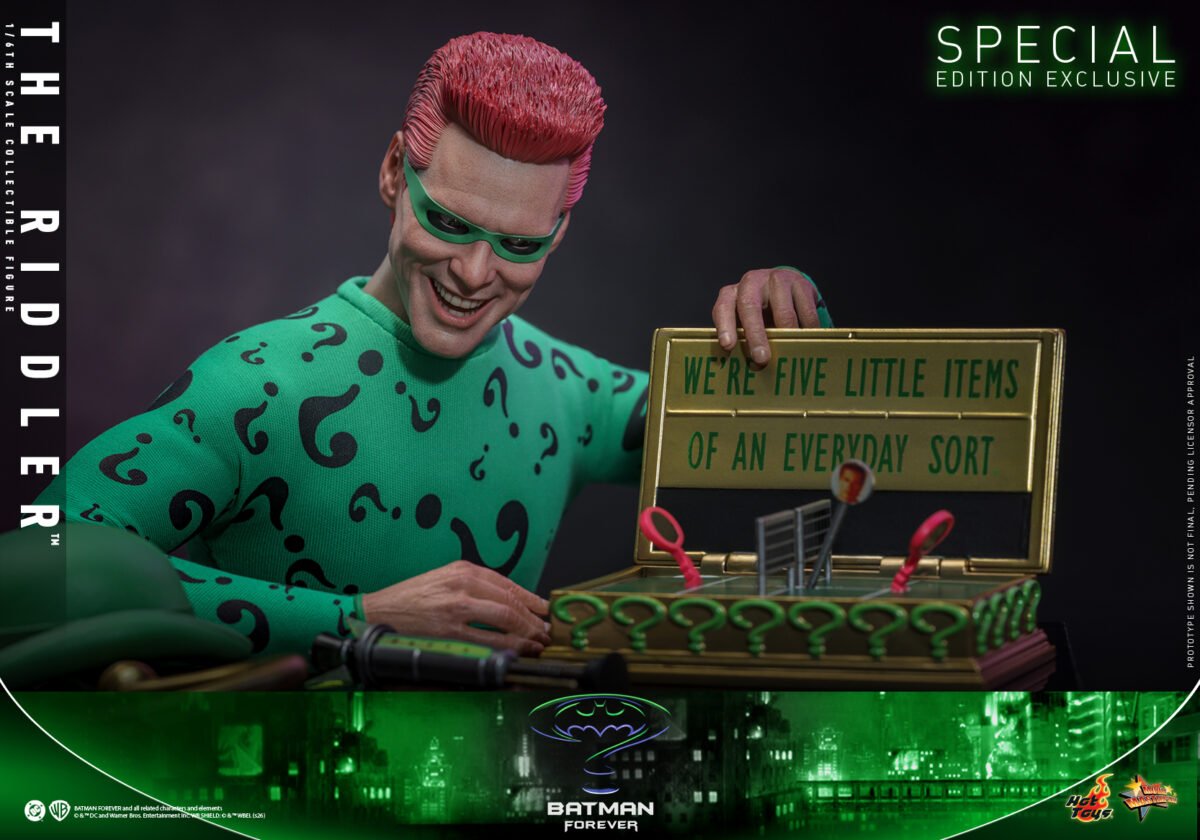 Hot Toys - Batman Forever - The Riddler (MMS926) - Imagen 3