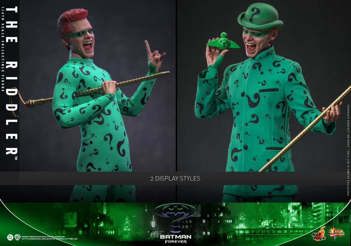 Hot Toys - Batman Forever - The Riddler (MMS926) - Imagen 20