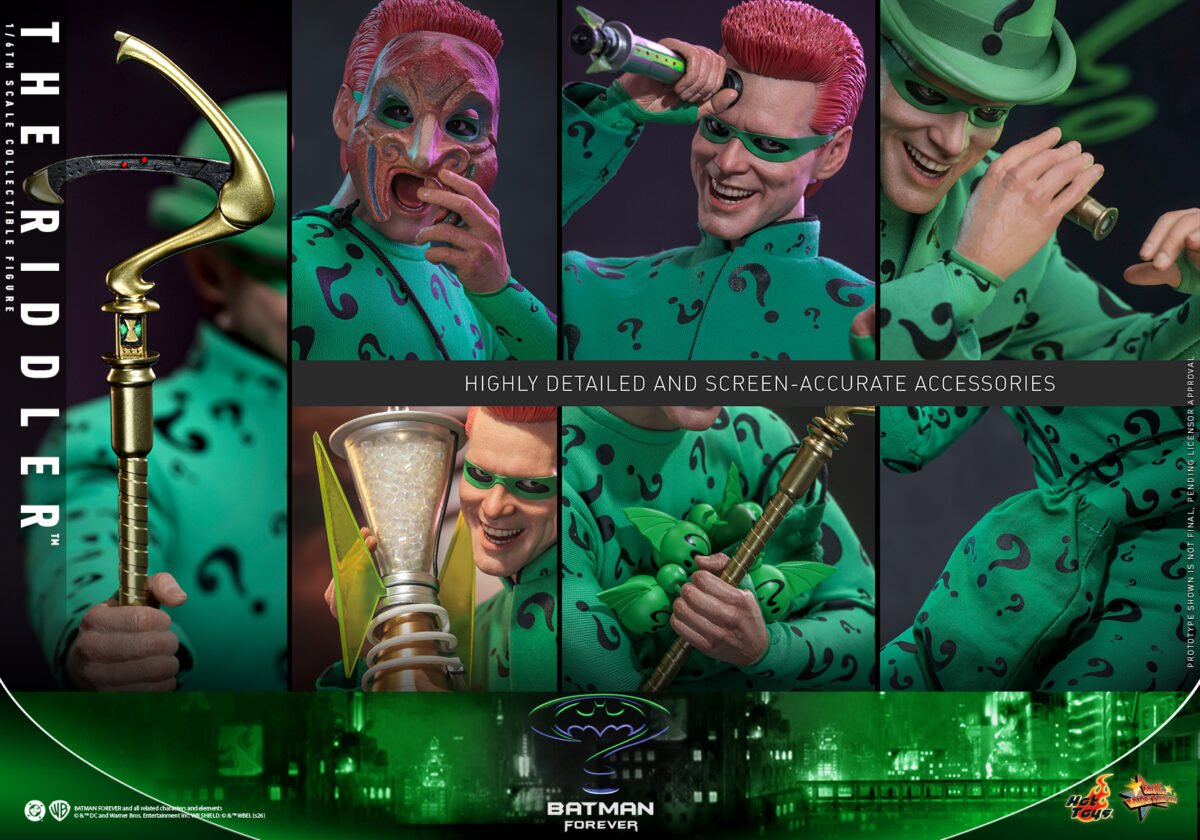 Hot Toys - Batman Forever - The Riddler (MMS926) - Imagen 21