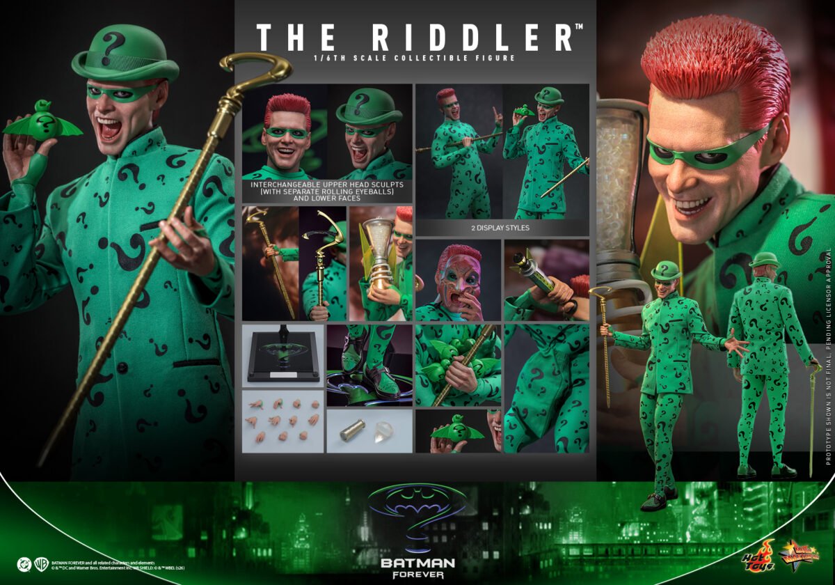 Hot Toys - Batman Forever - The Riddler (MMS926) - Imagen 23