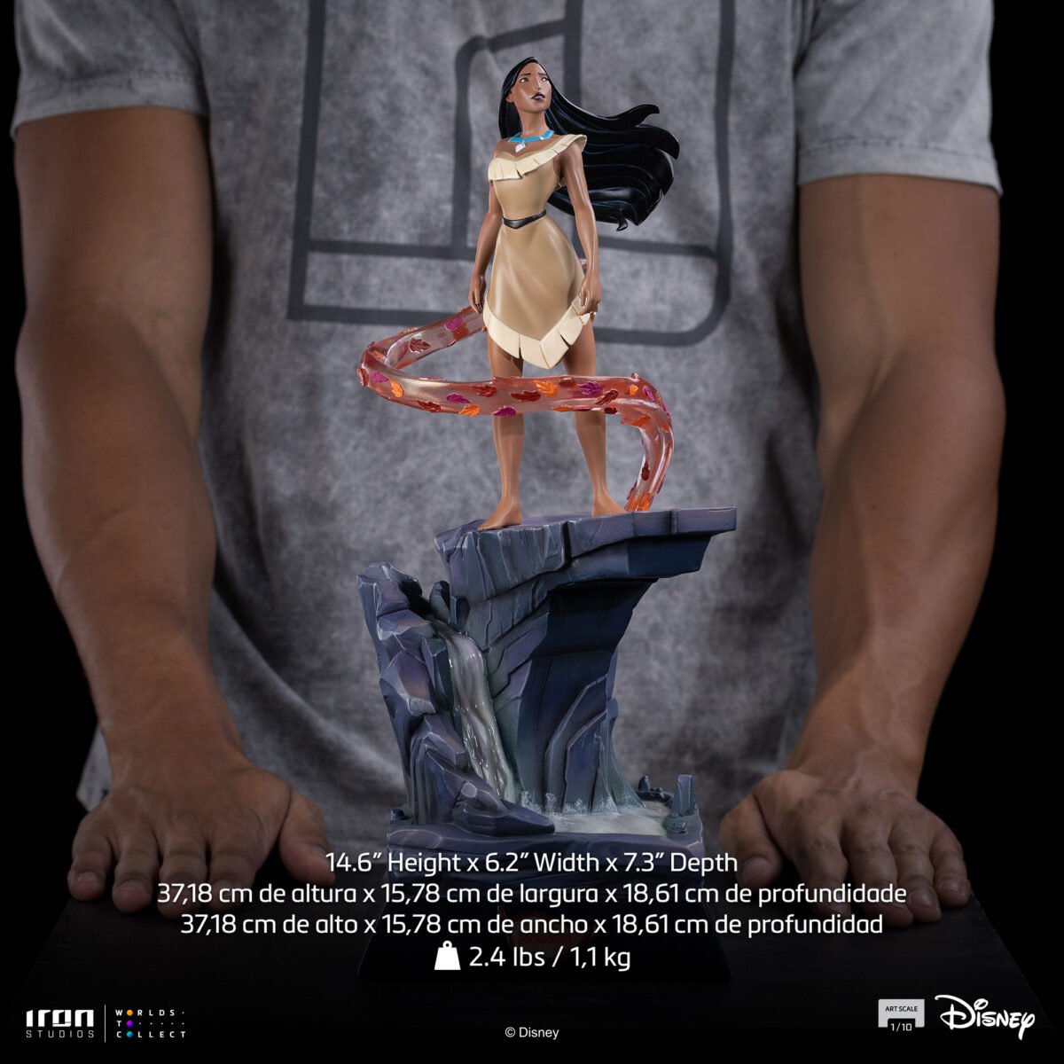 Iron Studios - Disney Classics - Pocahontas Colors of the Wind ver. - Imagen 16