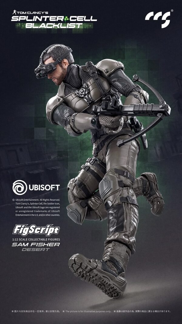 CCS Toys - Splinter Cell Blacklist - Sam Fisher Desert Ver. - Imagen 9
