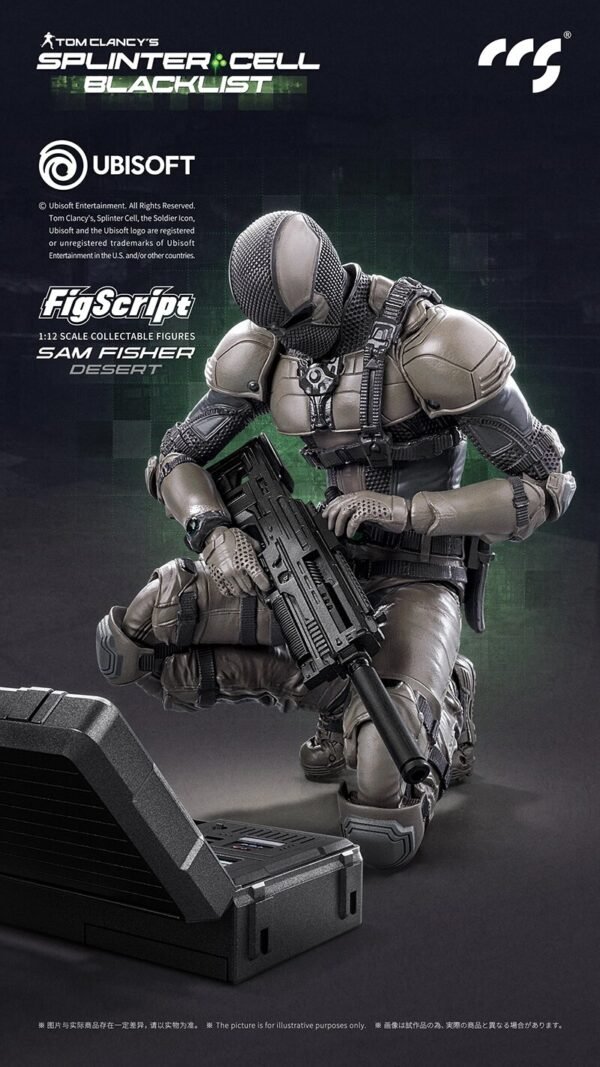 CCS Toys - Splinter Cell Blacklist - Sam Fisher Desert Ver. - Imagen 8