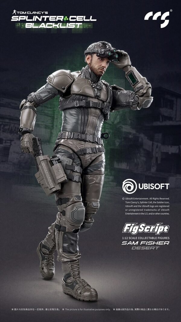CCS Toys - Splinter Cell Blacklist - Sam Fisher Desert Ver. - Imagen 7