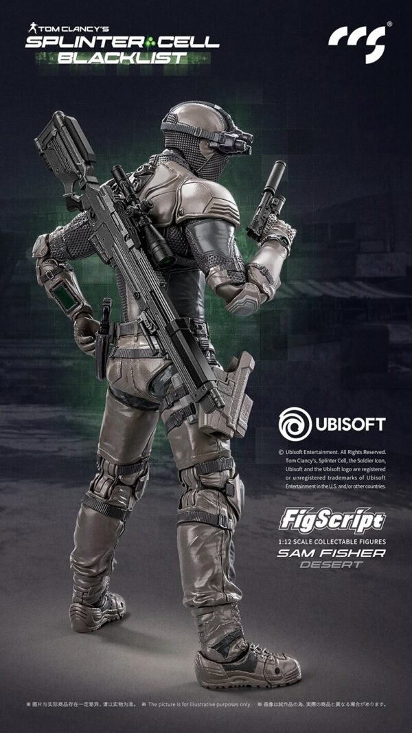 CCS Toys - Splinter Cell Blacklist - Sam Fisher Desert Ver. - Imagen 6