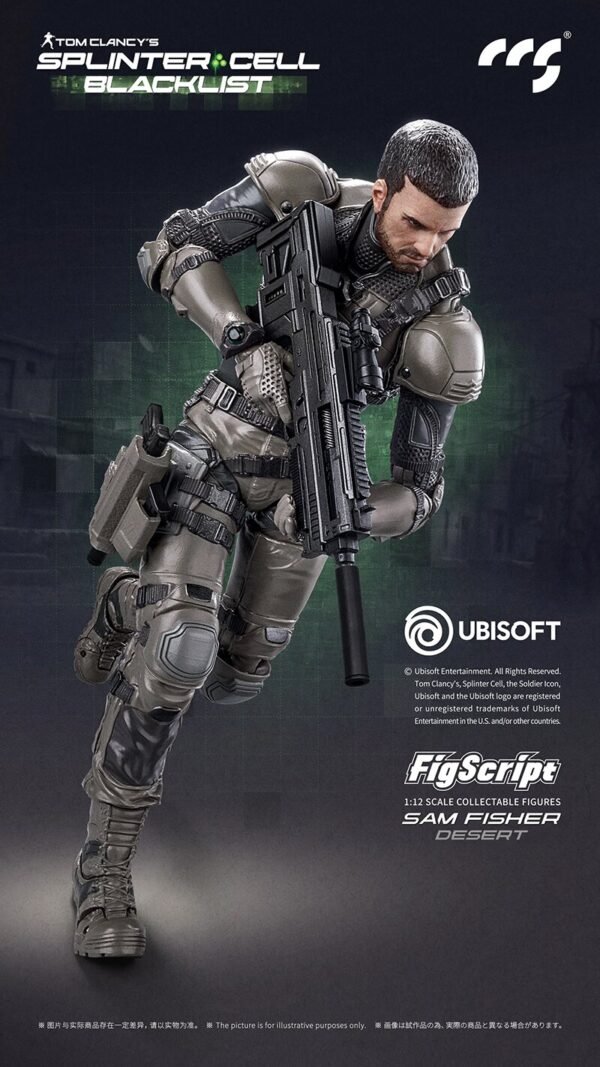 CCS Toys - Splinter Cell Blacklist - Sam Fisher Desert Ver. - Imagen 4