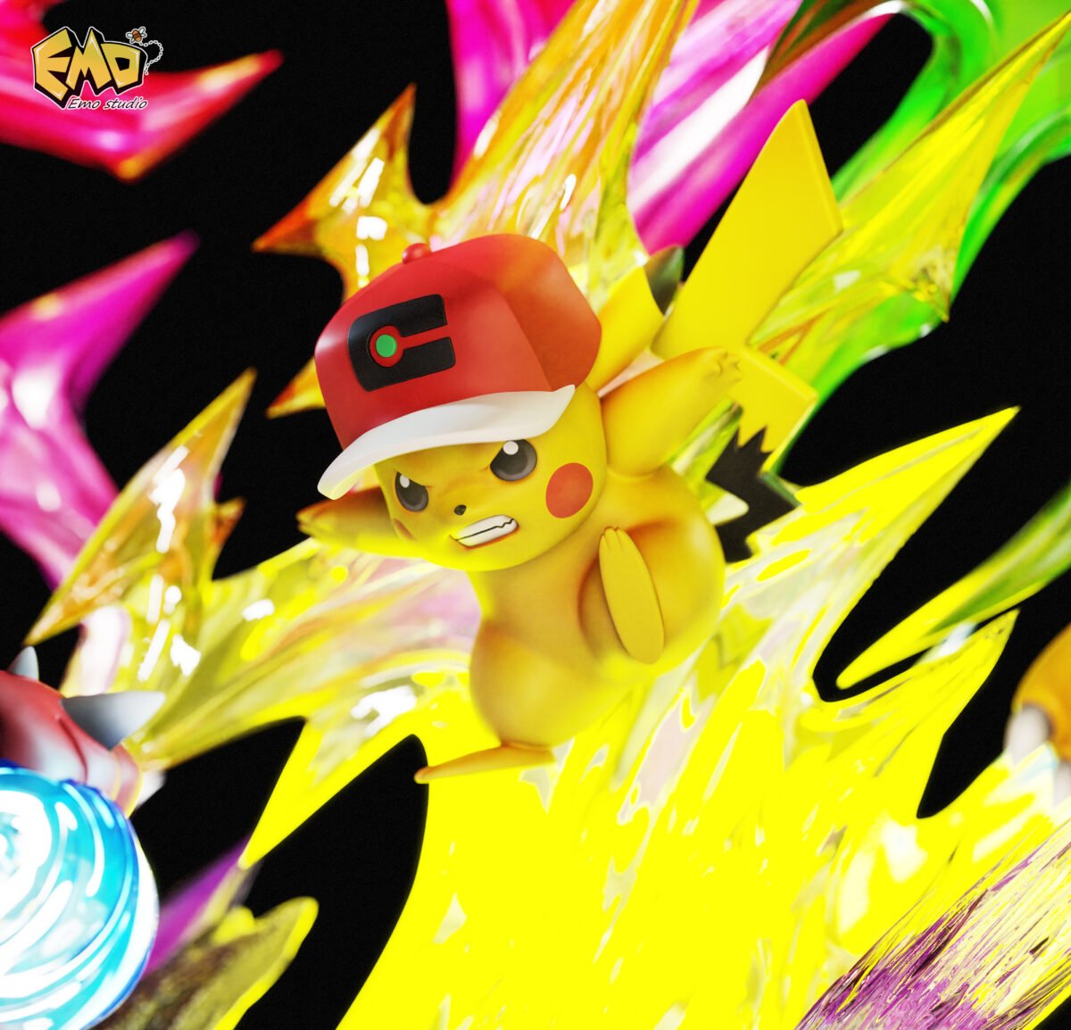 Emo Studio - Pokémon - Ash Ketchum (Eight Master Series 004) - Imagen 3