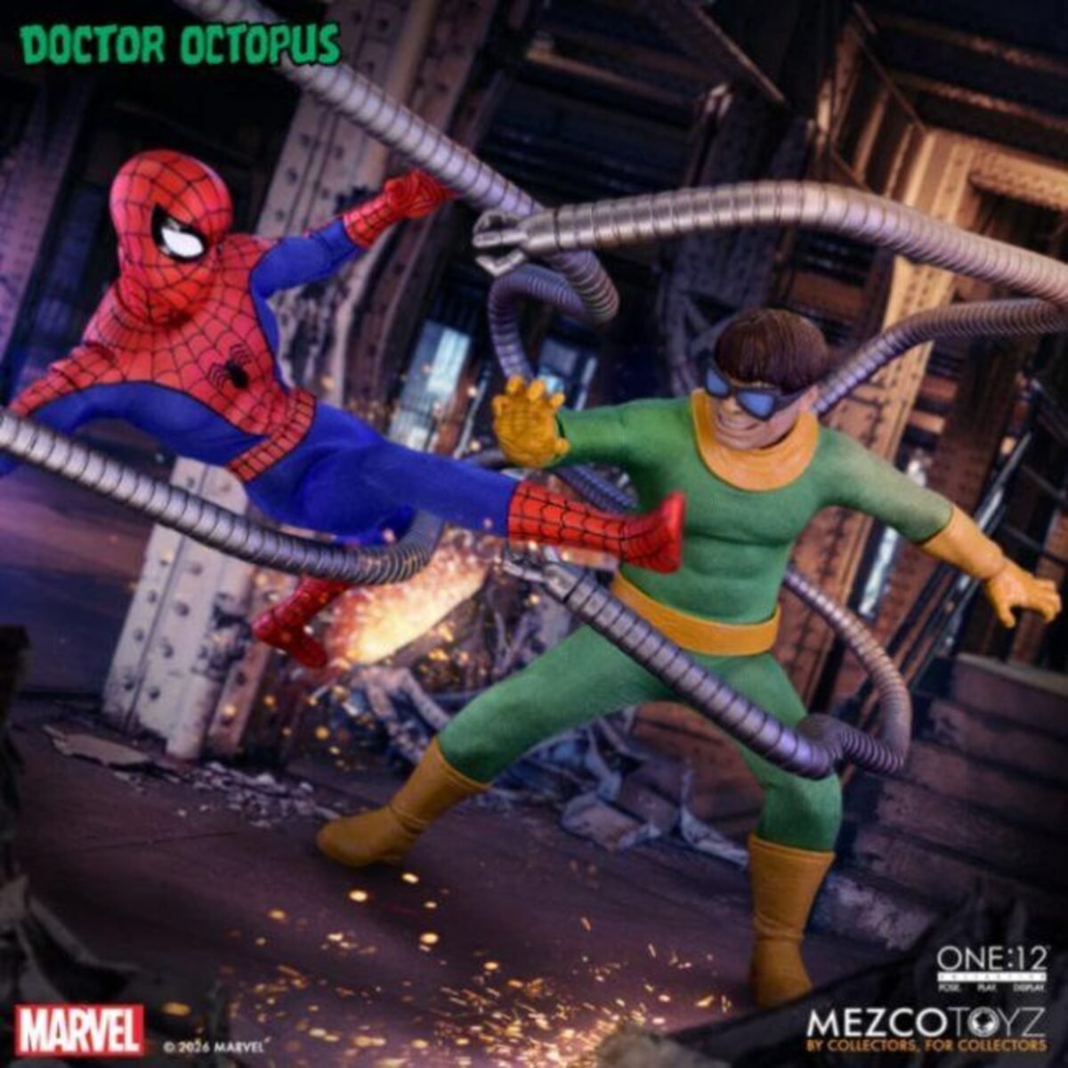 Mezco Toyz - The Amazing Spider-Man - Dr Octopus - Imagen 4