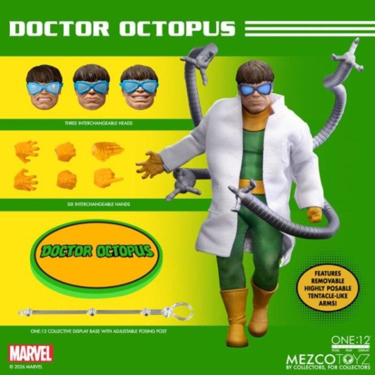 Mezco Toyz - The Amazing Spider-Man - Dr Octopus - Imagen 11