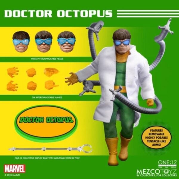 Mezco Toyz - The Amazing Spider-Man - Dr Octopus - Imagen 11